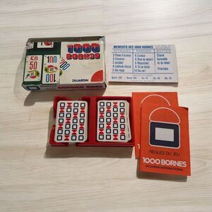 1000 Bornes by Dujardine French Travelling Game
